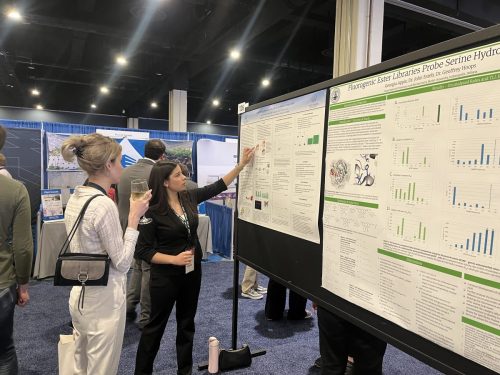 Kristi at her 2026 ASBMB poster